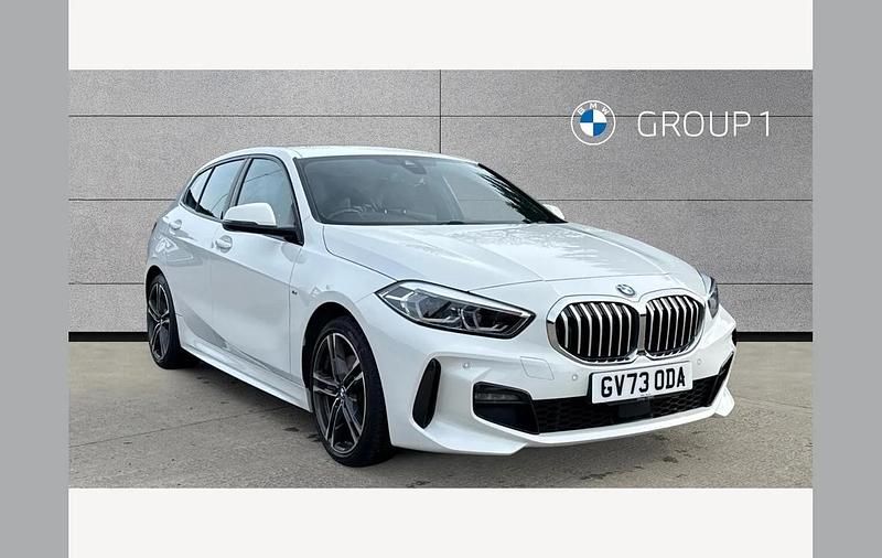 Used BMW 118 M Sport 136 HP (100 kW) 2023 White Hatchback