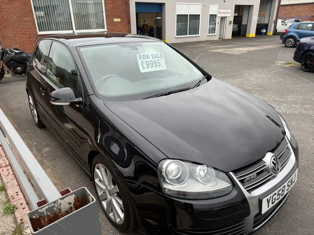 Used VW Golf VI R 2008 Black Hatchback