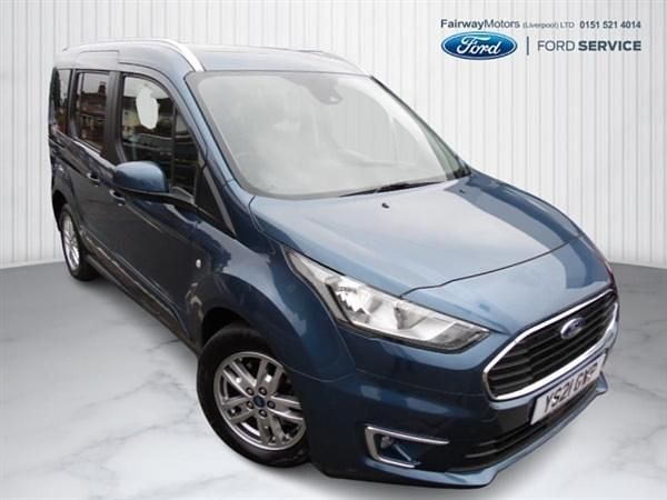 Chrome blue Used 2021 Ford Tourneo Titanium MPV | £15,999 - Image 1/1