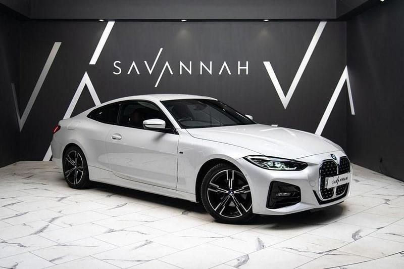 White Used 2022 BMW 420 M Sport Coupe | £29,990 (Super price) - Image 1/4