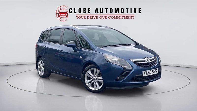 Used Vauxhall Zafira Tourer SRi 170 HP (125 kW) 2016 Blue MPV
