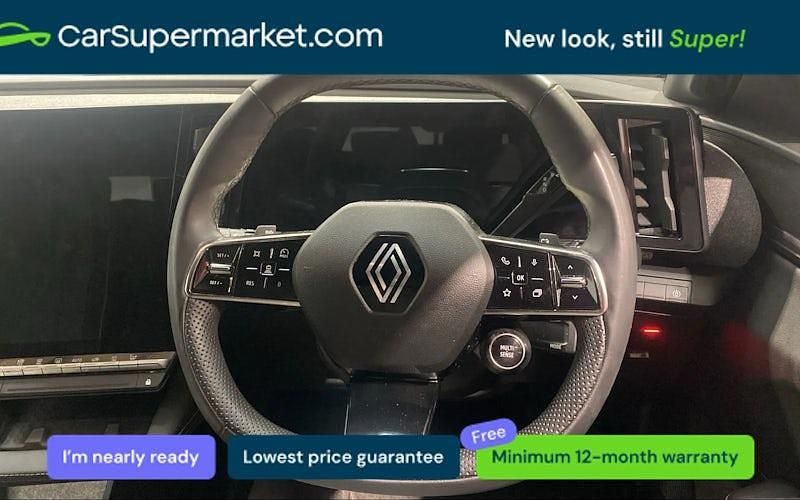 Used Renault Megane E-Tech Komfort 160 kW (218 HP) 2024 Black Hatchback