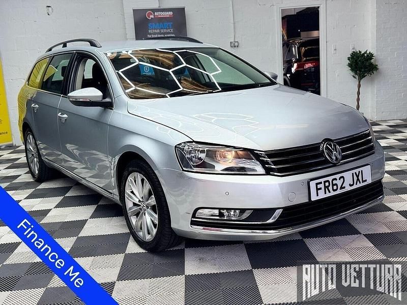 Silver Used 2013 VW Passat Highline Estate | £5,500 (Fair price) - Image 1/4
