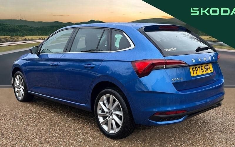 New Skoda Scala SE L 116 HP (85 kW) 2025 Blue Hatchback