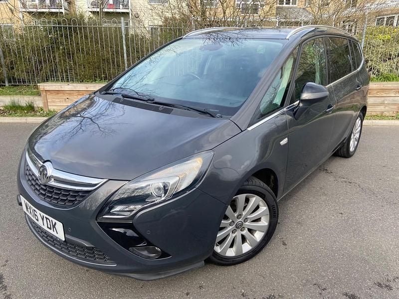 Used Vauxhall Zafira Tourer 140 HP (102 kW) 2016 Grey MPV