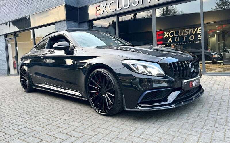 Black Used 2018 Mercedes C63 AMG Premium Coupe | £39,950 (Fair price) - Image 1/4