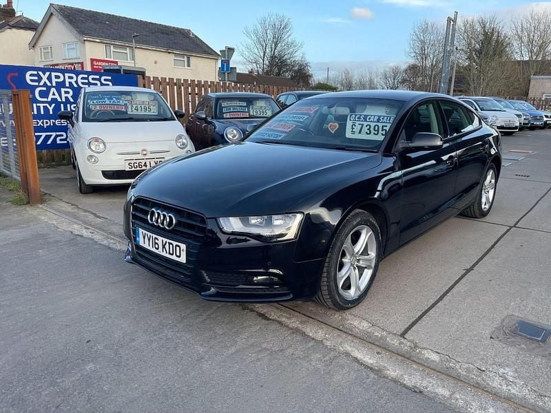 Used Audi A5 Sportback Design 2016 Black Hatchback