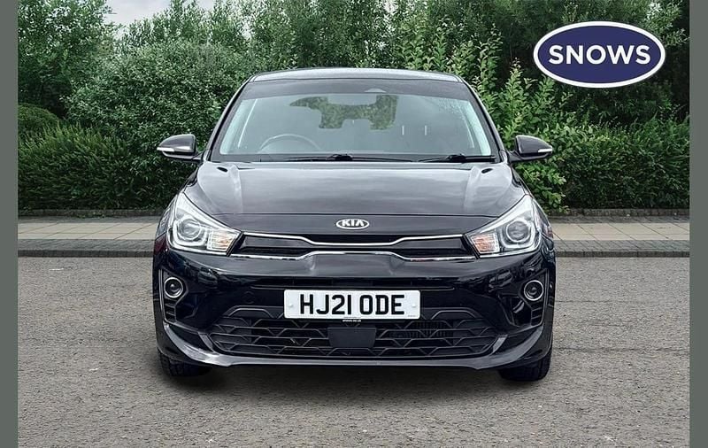 Used Kia Rio 118 HP (86 kW) 2021 Black Hatchback