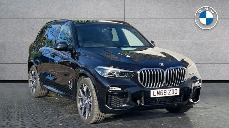Black Used 2019 BMW X5 M Sport SUV | £41,490 (A bit pricey) - Image 1/4