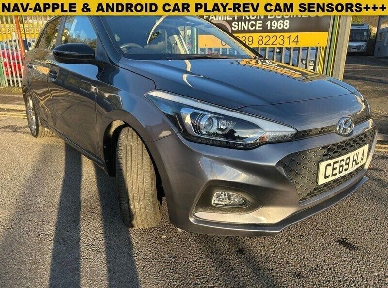 Grey Used 2019 Hyundai i20 Hatchback | £8,995 (A bit pricey) - Image 1/4