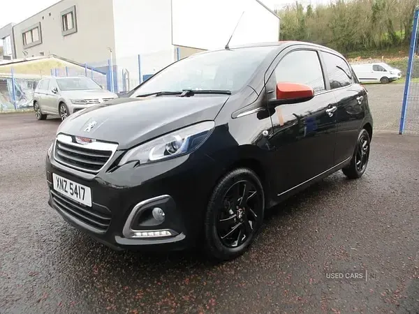 Used Peugeot 108 Roland Garros 82 HP (60 kW) 2018 Black Hatchback