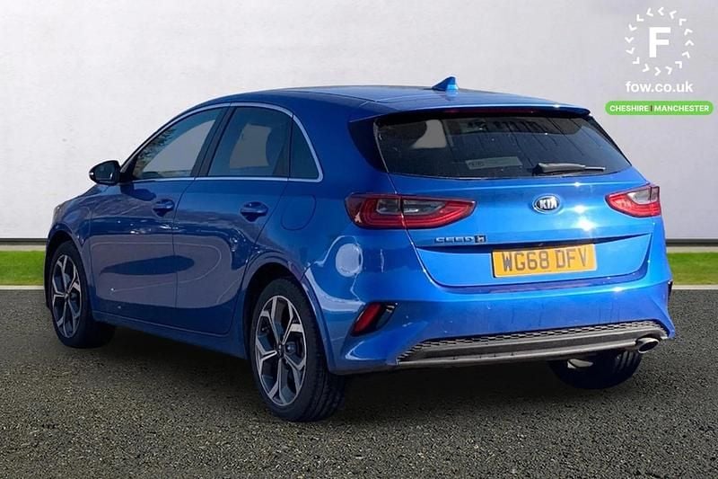 Used Kia Ceed 140 HP (102 kW) 2018 Blue Hatchback