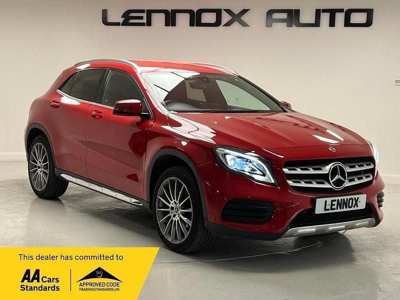 Red Used 2019 Mercedes GLA180 AMG line SUV | £15,690 (Fair price) - Image 1/4