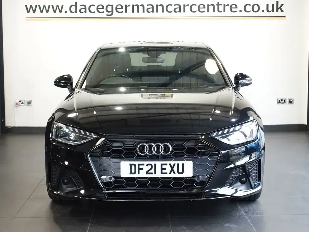 Used Audi A4 Black Edition 163 HP (119 kW) 2021 Black Sedan