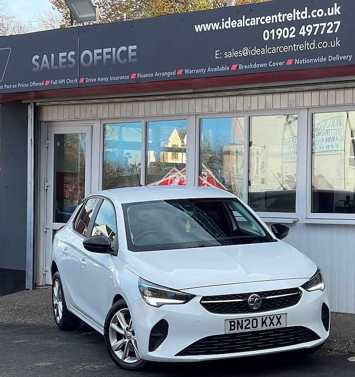 White Used 2020 Vauxhall Corsa S Hatchback | £7,295 (Fair price) - Image 1/3