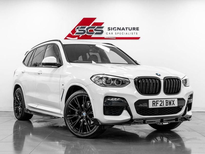 White Used 2021 BMW X3 M Sport SUV | £25,295 (Fair price) - Image 1/3
