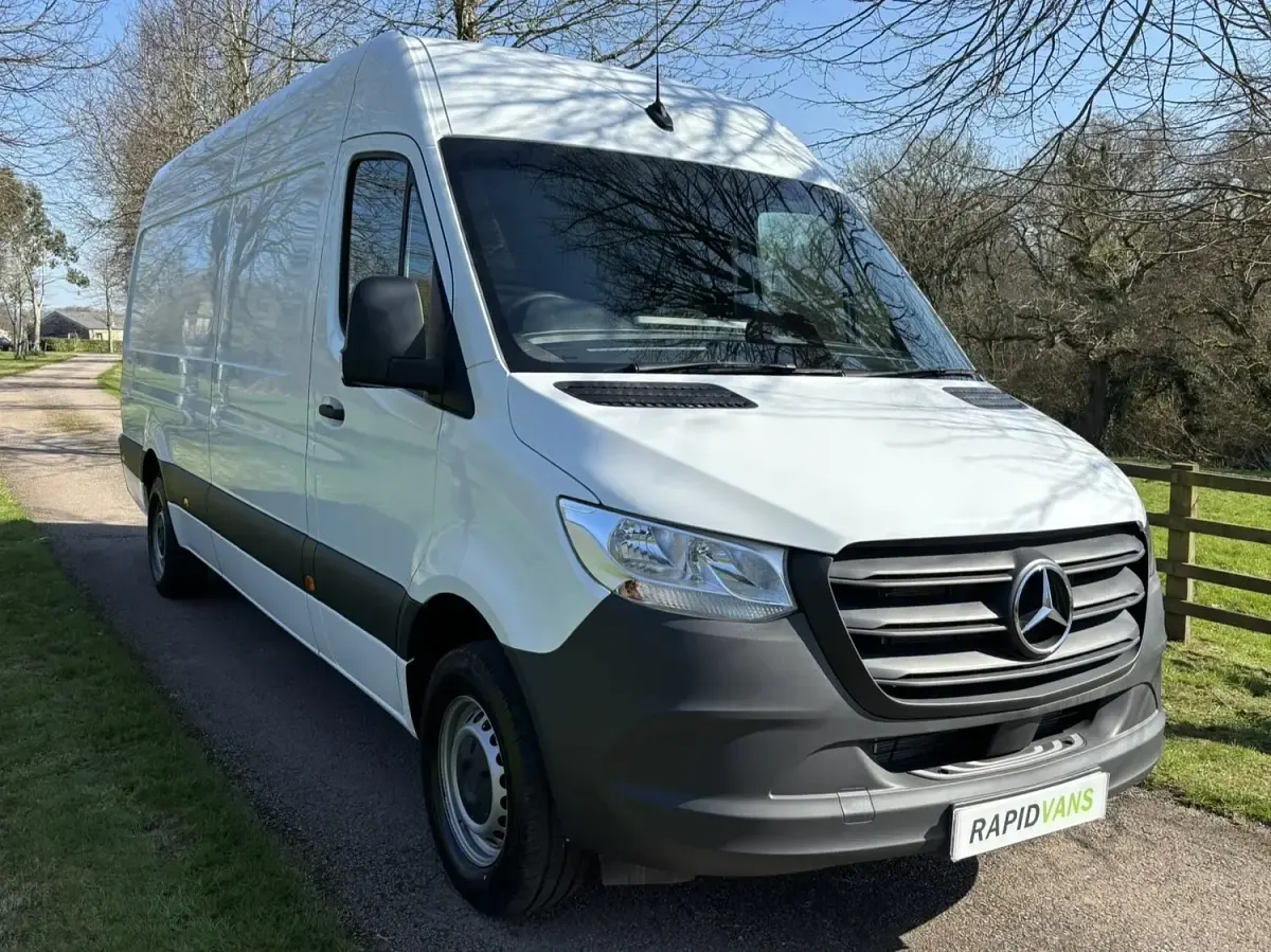 New Mercedes Sprinter 2026 White Van