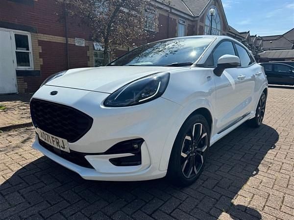 White Used 2022 Ford Puma Gen-E ST-Line X Hatchback | £14,995 (Good price) - Image 1/1