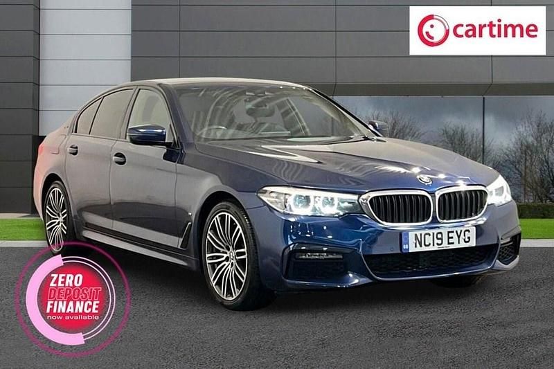Used BMW 530e M Sport 2019 Blue Sedan