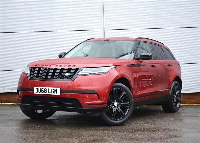 Used Land Rover Range Rover Velar SE 240 HP (176 kW) 2018 Firenze red SUV