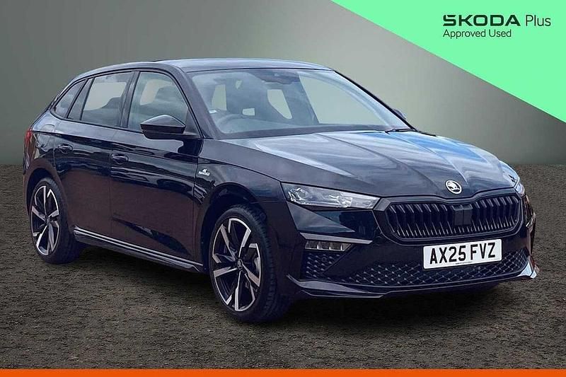 Black magic pearl effect Used 2025 Skoda Scala Monte Carlo Hatchback | £22,981 (Expensive) - Image 1/4