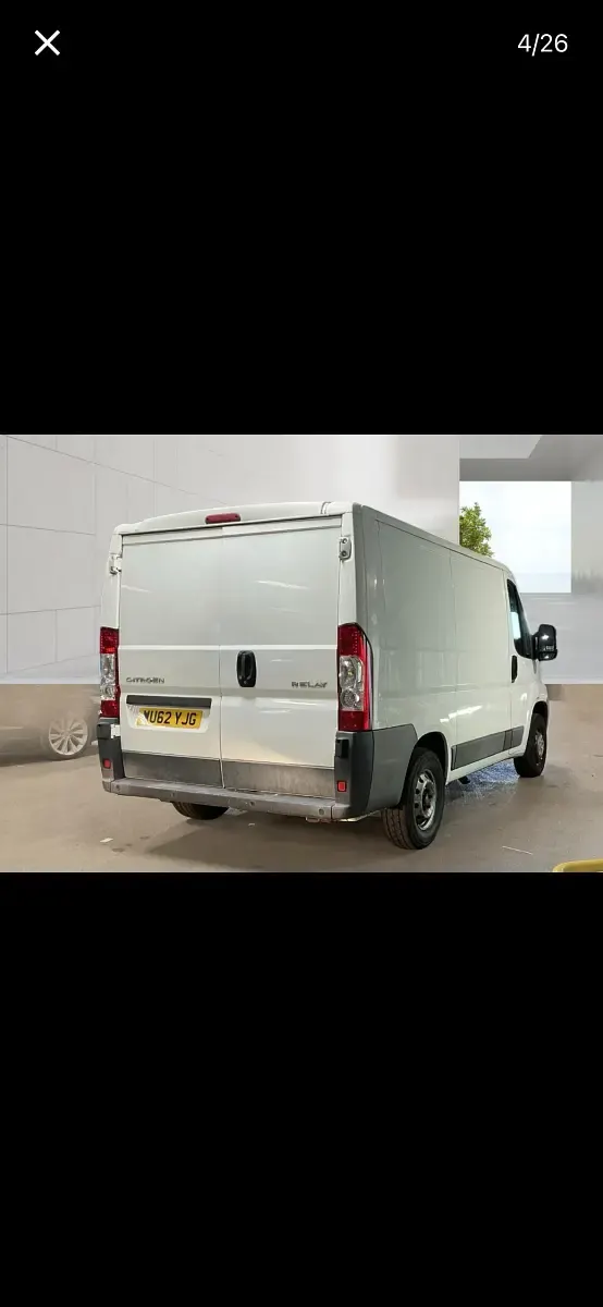 Used Citroën Relay 110 HP (80 kW) 2012 White Van
