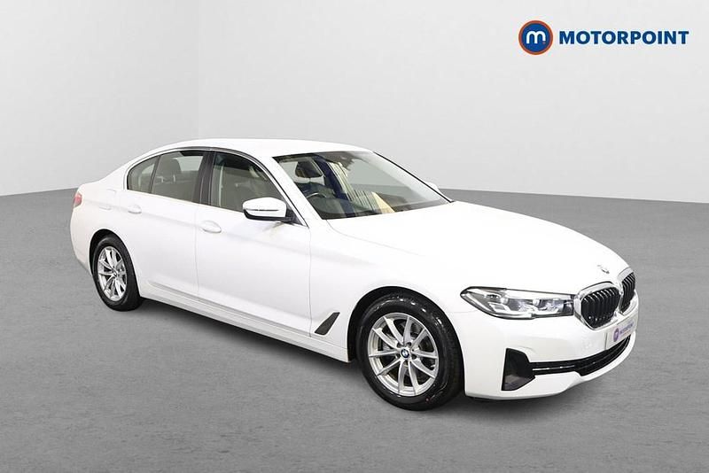 White Used 2021 BMW 520 Exclusive Sedan | £23,299 (Super price) - Image 1/4