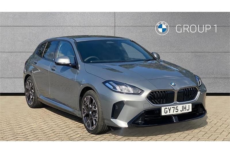 Skyscraper grey metallic New 2025 BMW 120 M Sport Hatchback | £30,495 (Super price) - Image 1/4