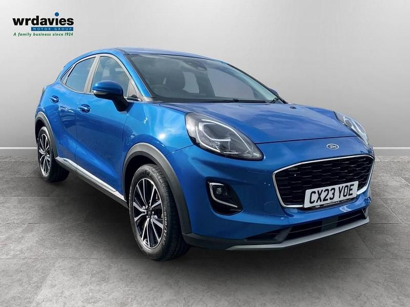Used Ford Puma Titanium 155 HP (114 kW) 2023 Desert island blue SUV