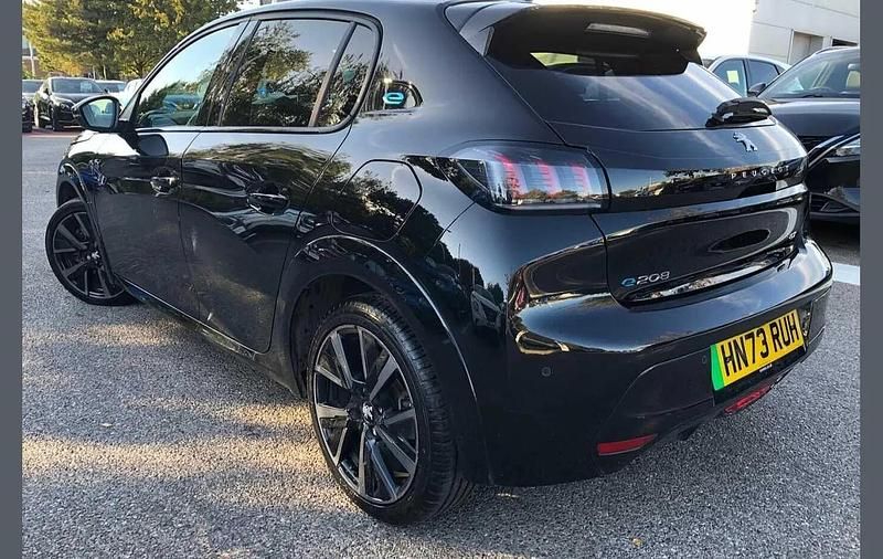 Black Used 2023 Peugeot e-208 GTi Hatchback | £13,990 (Fair price) - Image 1/4