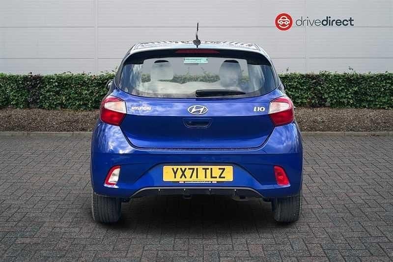 Used Hyundai i10 SE 84 HP (61 kW) 2021 Blue Hatchback