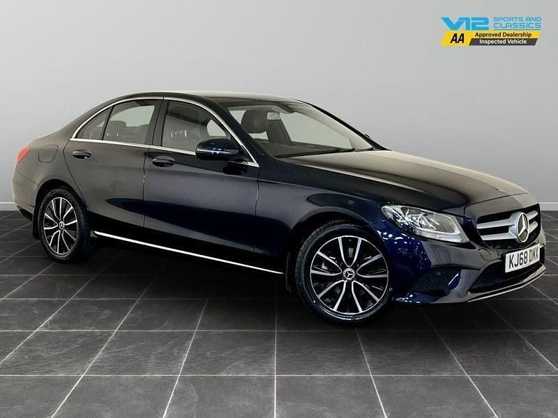 Blue Used 2019 Mercedes C200 SE Sedan | £14,295 (Super price) - Image 1/2