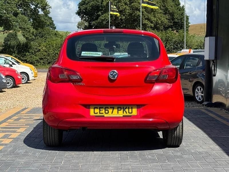 Used Vauxhall Corsa 75 HP (55 kW) 2017 Red Hatchback