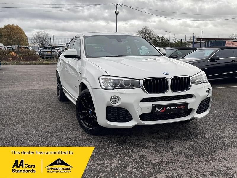 White Used 2017 BMW X4 M Sport SUV | £15,895 (Fair price) - Image 1/3