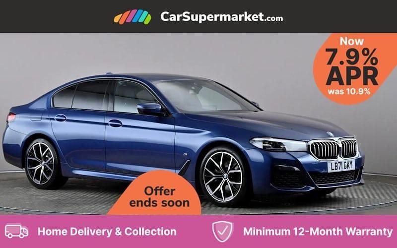 Used 2023 BMW 520 M Sport Sedan | £27,087 (Good price) - Image 1/3