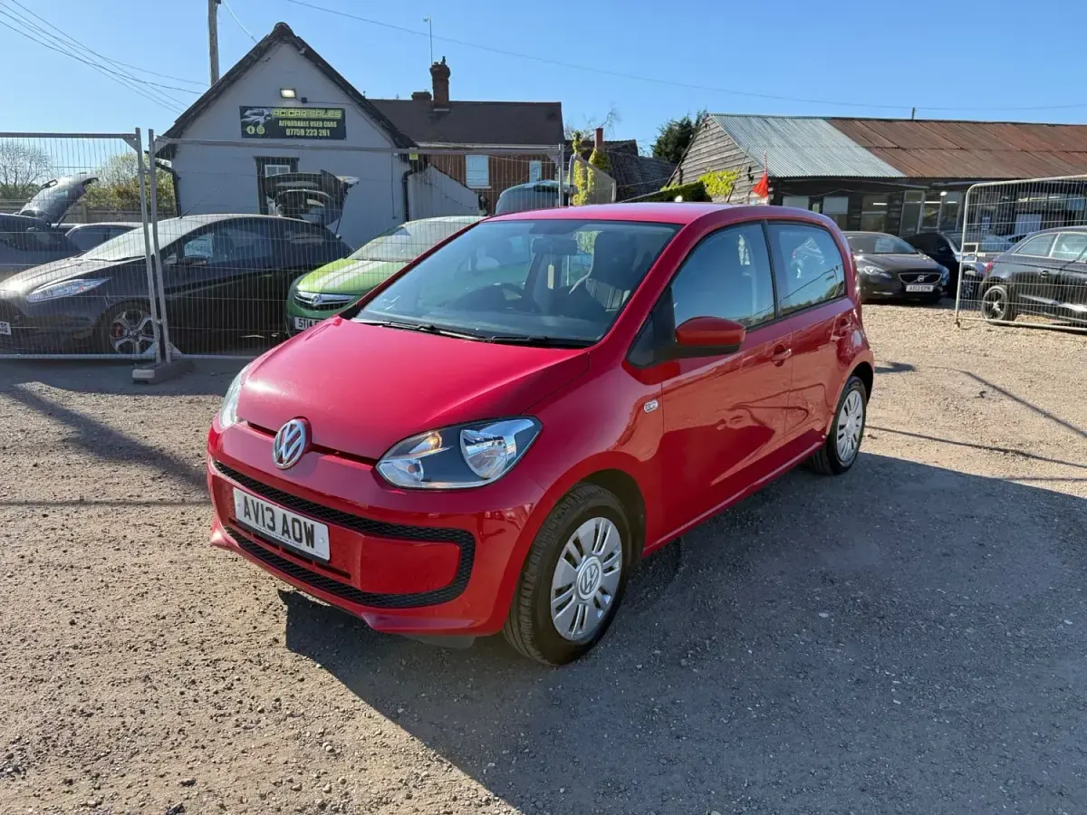 Używany VW up! move up! 2013 Czerwony Hatchback