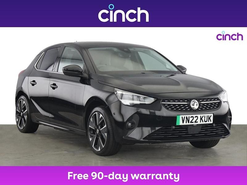 Black Used 2022 Vauxhall Corsa-e Elite Hatchback | £11,899 (Fair price) - Image 1/3