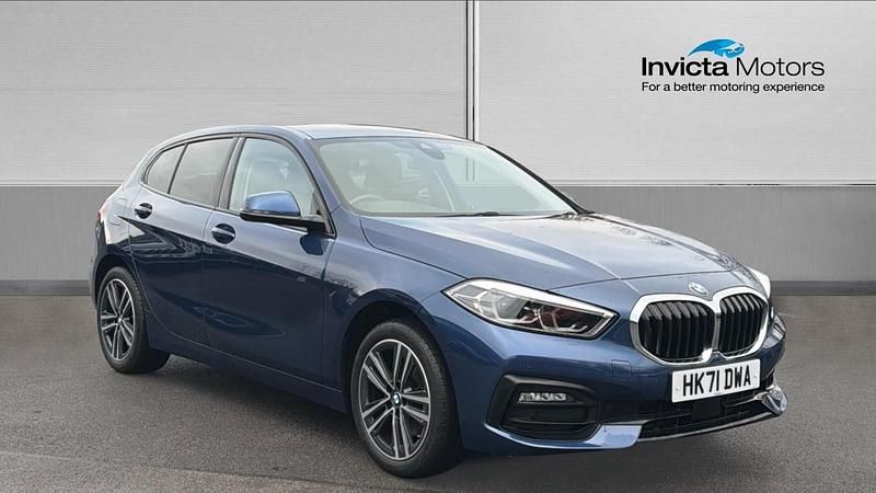 Blue Used 2021 BMW 118 Sport Line Hatchback | £17,250 (Good price) - Image 1/4