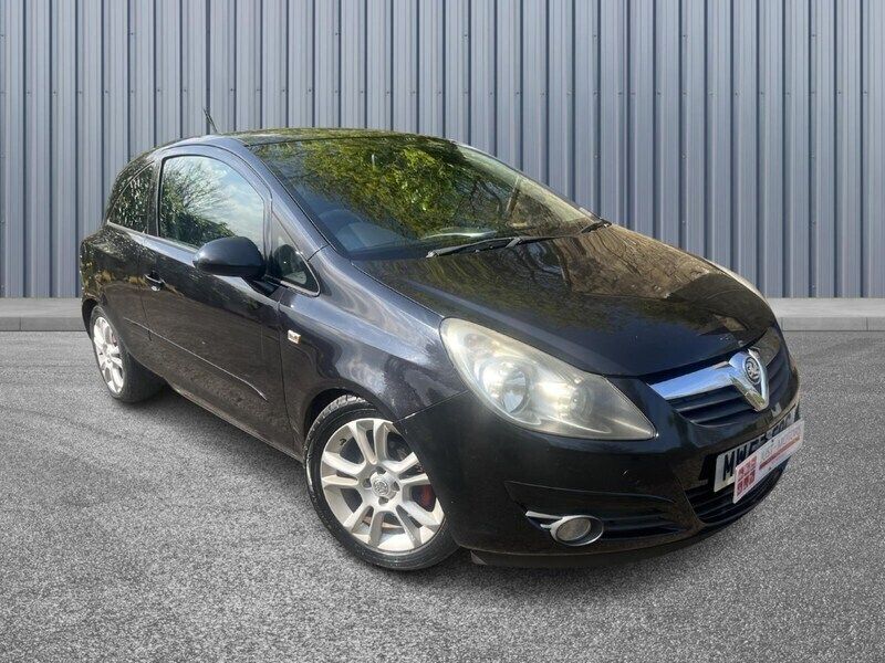 Black Used 2008 Vauxhall Corsa Hatchback | £1,699 (Fair price) - Image 1/4