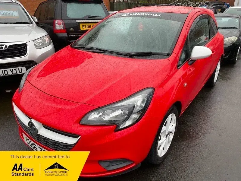 Używany Vauxhall Corsa 2016 Czerwony Hatchback