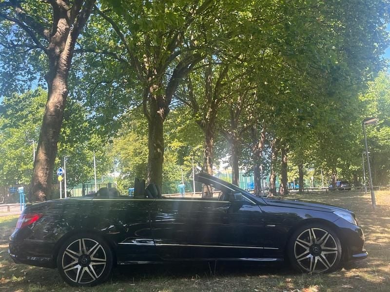 Used Mercedes E350 2012 Black Cabriolet