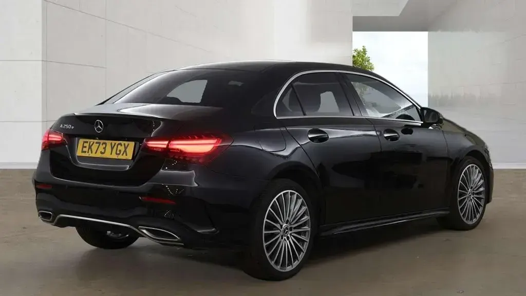 Used Mercedes A250 AMG line 2023 Black Sedan