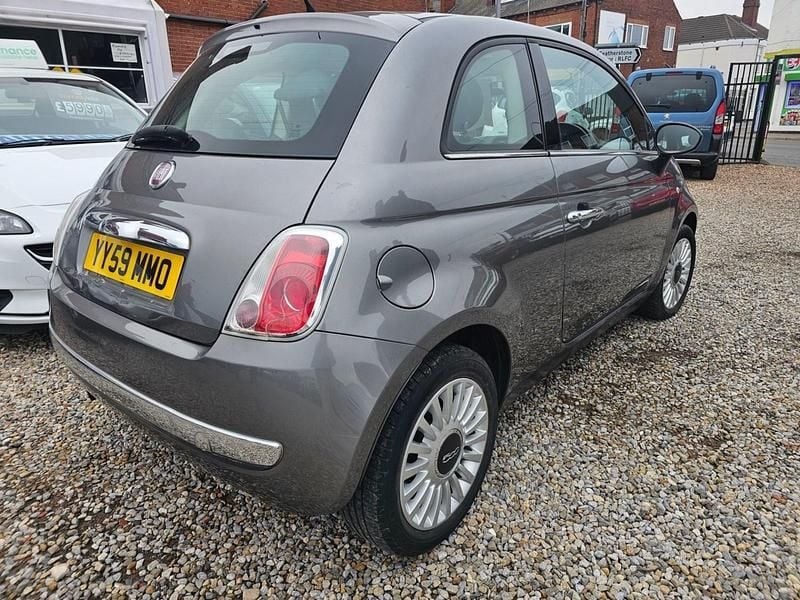 Used Fiat 500 Lounge 2009 Grey Cabriolet