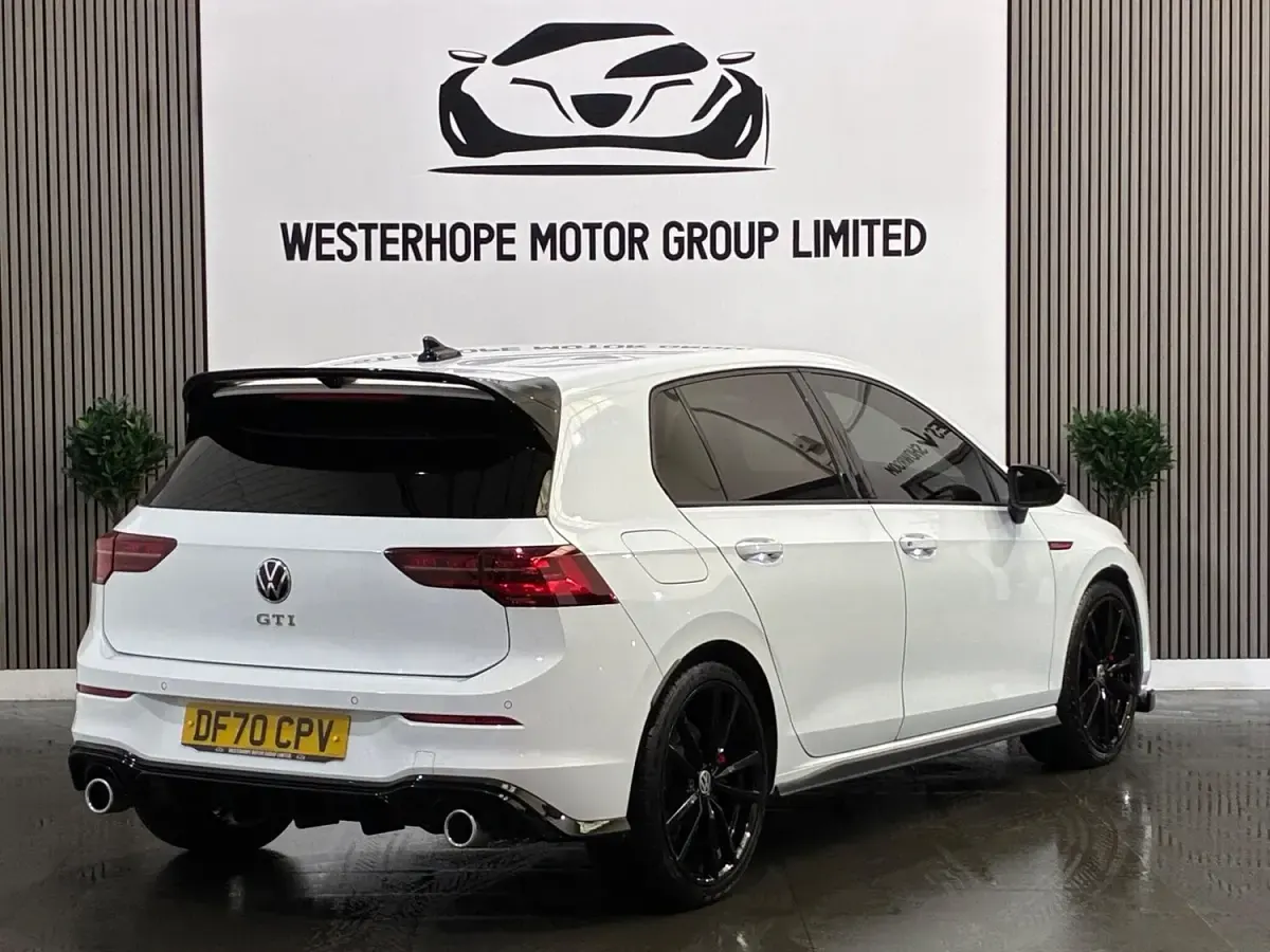 Used VW Golf VII GTI 2021 White Hatchback