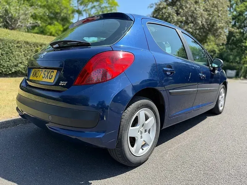 Used Peugeot 207 2007 Blue Hatchback