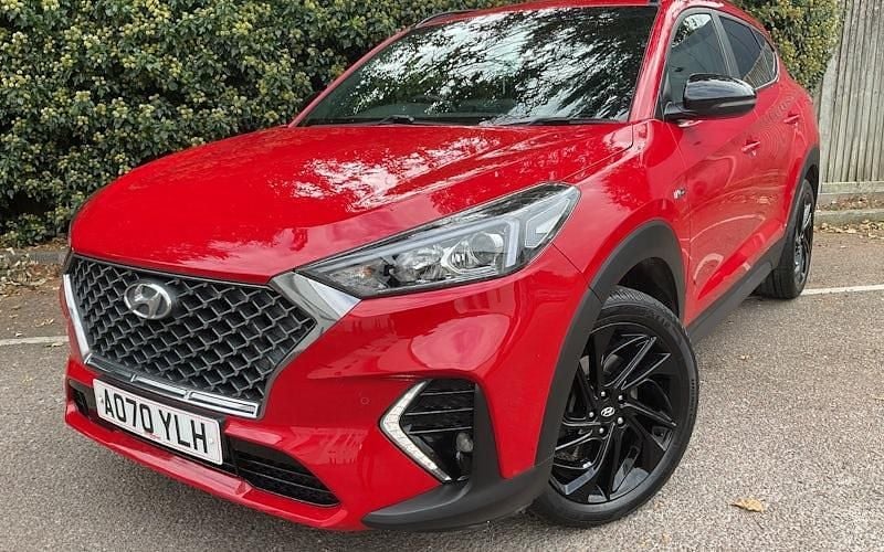 Used Hyundai Tucson N Line 136 HP (100 kW) 2020 Red SUV