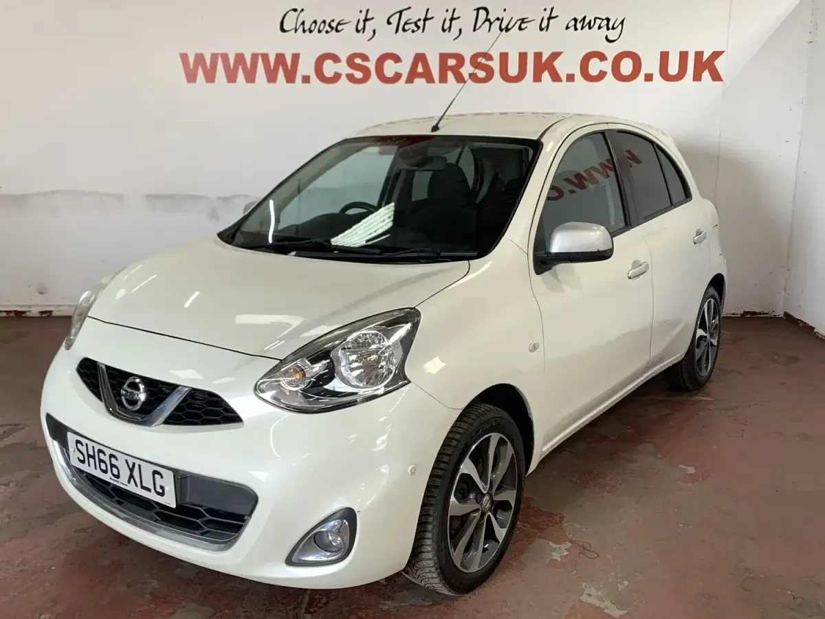 Used Nissan Micra N-TEC 80 HP (58 kW) 2016 White Hatchback