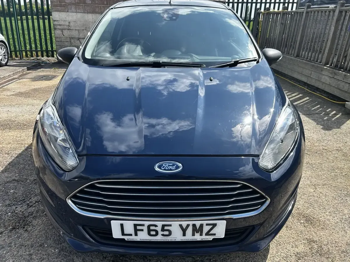 Used Ford Fiesta 2015 Blue Van