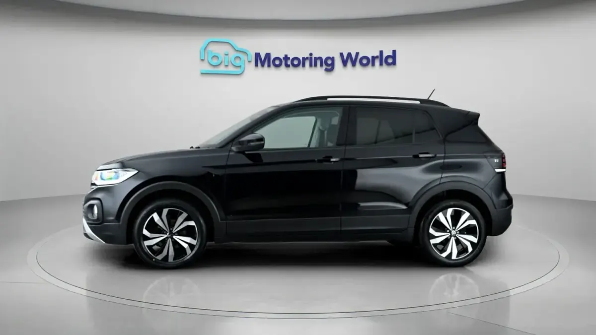 Used VW T-Cross Black Edition 95 HP (69 kW) 2023 Black SUV
