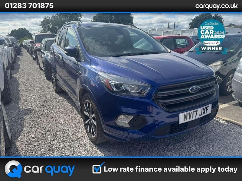 Blue Used 2017 Ford Kuga ST-Line SUV | £10,495 (Fair price) - Image 1/2